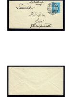 Deutsches Reich, 5 Belege, Bedarf, Sammlerbelege, Hindenburg Frankatur, Lot 31