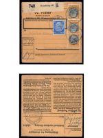 Deutsches Reich, 5 Belege, Bedarf, Sammlerbelege, Hindenburg Frankatur, Lot 43
