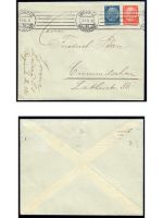 Deutsches Reich, 5 Belege, Bedarf, Sammlerbelege, Hindenburg Frankatur, Lot 35