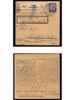 Deutsches Reich, 5 Belege, Bedarf, Sammlerbelege, Hindenburg Frankatur, Lot 35