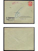 Deutsches Reich, 5 Belege, Bedarf, Sammlerbelege, Hindenburg Frankatur, Lot 17