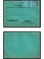 Deutsches Reich, 5 Belege, Bedarf, Sammlerbelege, Hindenburg Frankatur, Lot 17