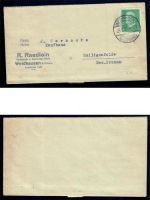 Deutsches Reich, 5 Belege, Bedarf, Sammlerbelege, Hindenburg Frankatur, Lot 18
