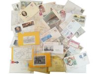 USA Posten, 400 Belege, von Alt bis Neu, Postgeschichte, Stempel, Thematik