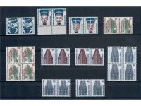 Berlin, Sehenswürdigkeiten, waagerechte Paare, Lot, 23 Werte, postfrisch