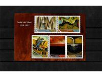 Neuseeland, MiNr. 3694-3698 und Block 436 **, Colin McCahon