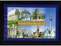 Neuseeland, MiNr. MH 1979-1984 (Markenheftchen) **, Architektonisches Erbe
