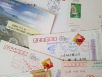 VR China, 40 Belege, Ganzsachen, Bedarfsbriefe, Postkarten, Sammlerbriefe