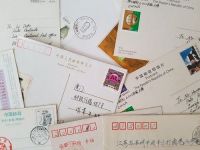 VR China, 40 Belege, Ganzsachen, Bedarfsbriefe, Postkarten, Sammlerbriefe