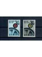 Belgien, Posten 25, postfrisch, komplette Sätze u. Marken, Michel über 25,- Euro
