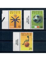 Belgien, Posten 31, postfrisch, komplette Sätze u. Marken, Michel über 25,- Euro