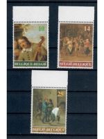 Belgien, Posten 32, postfrisch, komplette Sätze u. Marken, Michel über 25,- Euro