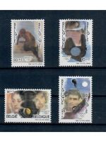 Belgien, Posten 35, postfrisch, komplette Sätze u. Marken, Michel über 25,- Euro