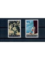 Belgien, Posten 38, postfrisch, komplette Sätze u. Marken, Michel über 25,- Euro