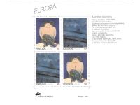 Portugal Azoren, MiNr. Block 2, 3, 4, 5, 6, 13, 14 **, Europa