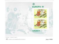 Portugal Madeira, MiNr. Block 2, 3, 4, 5, 6, 13, 14 **, Europa