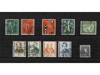 Bund, Jahrgang 1955, MiNr. 204 - 226, gestempelt