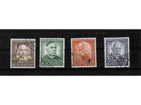 Bund, MiNr. 173-176 gestempelt, Helfer der Menschheit