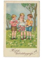 Deutsches Reich, Hindenburg-Medaillon, 15 Pf. auf Postkarte nach USA