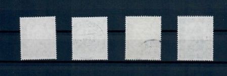 Bund, Mi.Nr. 173-176 gestempelt, Wohlfahrt: Helfer der Menschheit