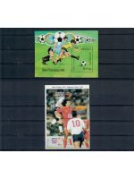 Motiv Fußball WM, 11 Blocks/KB **, ü. 75,- € Michel, jede Ausgabe abgebildet