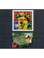 Motiv Fußball WM, 10 Blocks/KB **, ü. 75,- € Michel, jede Ausgabe abgebildet