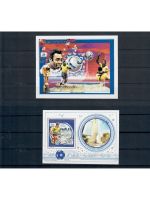 Motiv Fußball WM, 10 Blocks/KB **, ü. 75,- € Michel, jede Ausgabe abgebildet