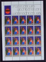 Liechtenstein, Kleinbogen, KB, Jahrgang 1981, postfrisch, ungefaltet