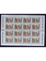 Liechtenstein, Kleinbogen, KB, Jahrgang 1981, postfrisch, ungefaltet