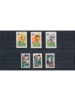 Motiv Fußball WM, 7 Sätze **, über 65,- € Michel, jeder Satz abgebildet