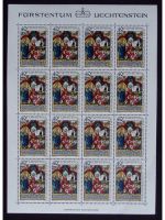 Liechtenstein, Kleinbogen, KB, Jahrgang 1979, postfrisch, ungefaltet