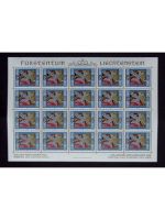 Liechtenstein, Kleinbogen, KB, Jahrgang 1985, postfrisch, ungefaltet
