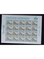 Liechtenstein, Kleinbogen, KB, Jahrgang 1985, postfrisch, ungefaltet