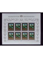 Liechtenstein, Kleinbogen, KB, Jahrgang 1985, postfrisch, ungefaltet