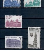 Belgien, Posten 14, postfrisch, komplette Sätze u. Marken, Michel über 25,- Euro