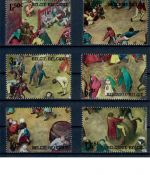 Belgien, Posten 14, postfrisch, komplette Sätze u. Marken, Michel über 25,- Euro