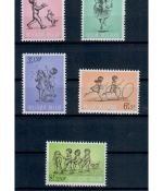 Belgien, Posten 14, postfrisch, komplette Sätze u. Marken, Michel über 25,- Euro