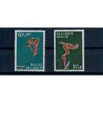 Belgien, Posten 14, postfrisch, komplette Sätze u. Marken, Michel über 25,- Euro