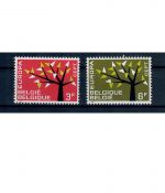 Belgien, Posten 13, postfrisch, komplette Sätze u. Marken, Michel über 25,- Euro