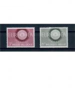Belgien, Posten 7, postfrisch, komplette Sätze u. Marken, Michel über 25,- Euro