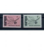 Belgien, Posten 7, postfrisch, komplette Sätze u. Marken, Michel über 25,- Euro