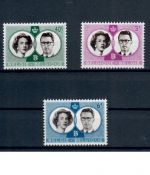 Belgien, Posten 6, postfrisch, komplette Sätze u. Marken, Michel über 25,- Euro