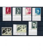Belgien, Posten 6, postfrisch, komplette Sätze u. Marken, Michel über 25,- Euro