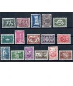 Belgien, Posten 5, postfrisch, komplette Sätze u. Marken, Michel über 25,- Euro