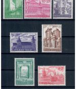 Belgien, Posten 4, postfrisch, komplette Sätze u. Marken, Michel über 25,- Euro