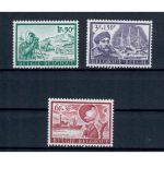 Belgien, Posten 3, postfrisch, komplette Sätze u. Marken, Michel über 25,- Euro