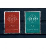 Belgien, Posten 1, postfrisch, komplette Sätze u. Marken, Michel über 25,- Euro