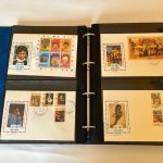 Sammlung FDC, Jahr des Kindes 1979, weltweit, über 130 Belege im Spezial-Album