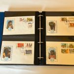 Sammlung FDC, Jahr des Kindes 1979, weltweit, über 130 Belege im Spezial-Album