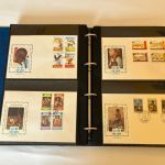 Sammlung FDC, Jahr des Kindes 1979, weltweit, über 130 Belege im Spezial-Album